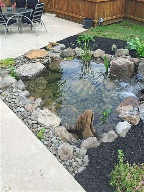 30 Ideas For Small Backyard Ponds