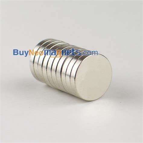 20pcs 12mm Dia X 2mm Thick N35 Super Strong Round Fridge Rare Earth Neodymium Magnets