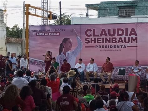 Sheinbaum Y Huacho D Az Mena Prometen Combatir La Desigualdad En