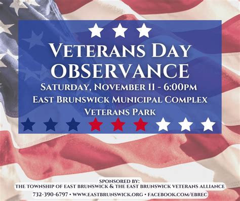 Nov Veteran S Day Observance East Brunswick Nj Patch