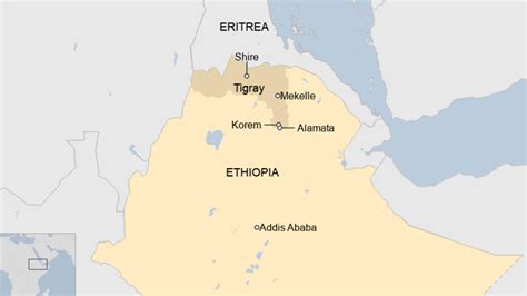 Ethiopia Civil War Federal Army Seizes Shire And Two Other Tigray