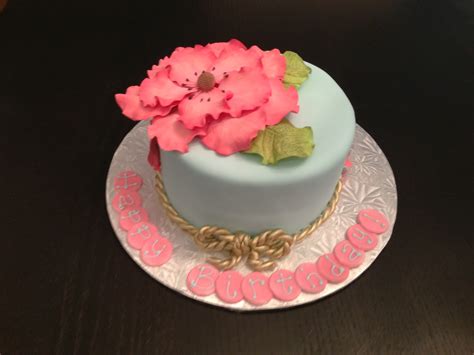 Cakes by Jess: Pretty Flower Cake!