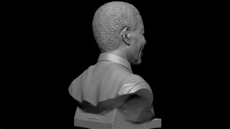 Nelson Mandela 3d Model 3d Printable Cgtrader