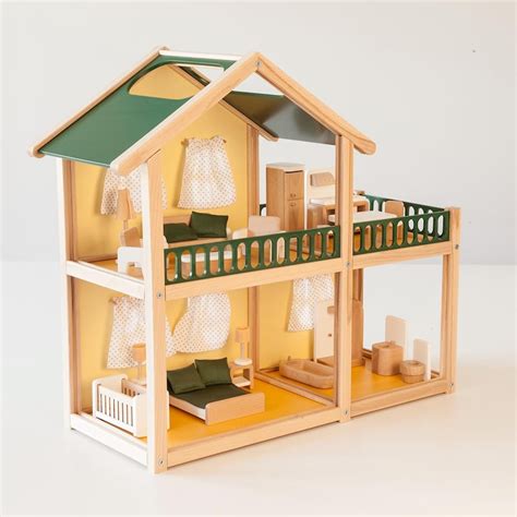 wood doll house etsy