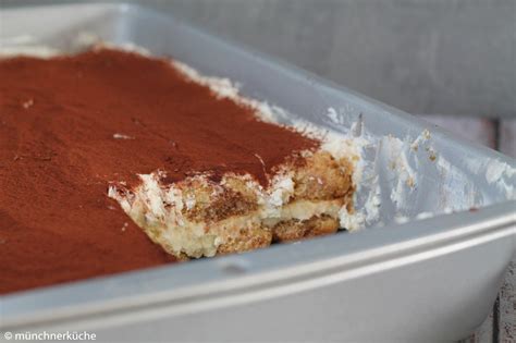 Münchnerküche Tiramisù Ein Fast Italienischer Klassiker Ohne Ei