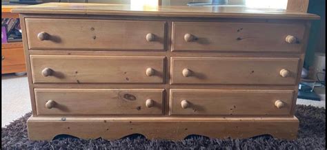 Large Chest Of Drawers Painted Bespokechoose Your Paint Colour Bespoke