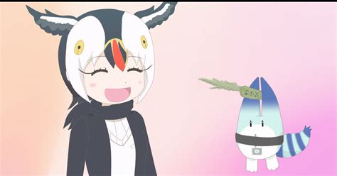 けものフレンズ パフィンにプレゼントを贈る心優しきパークガイド 長年放置された綿棒のイラスト Pixiv