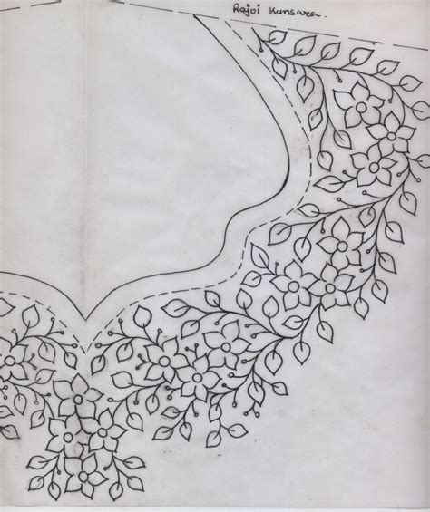 Mexican Embroidery Embroidery Neck Designs Hand Embroidery Design