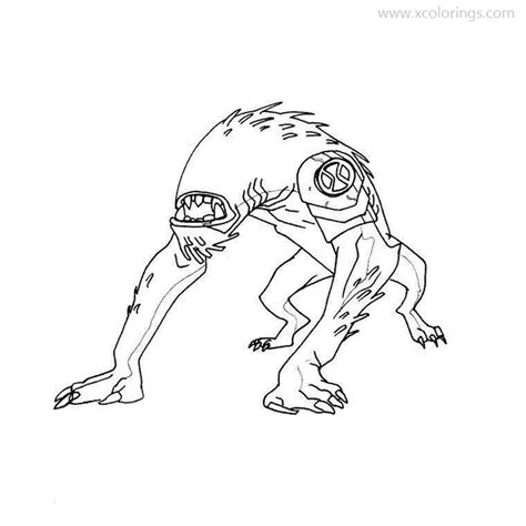 Ben 10 Alien Force Upgrade Coloring Pages XColorings In 2022