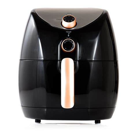 Tower T17021rg 1500w 43l Manual Air Fryer Black And Rose Gold Air Fryers On Sale