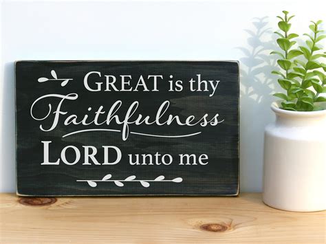 Great Is Thy Faithfulness Lord Unto Me