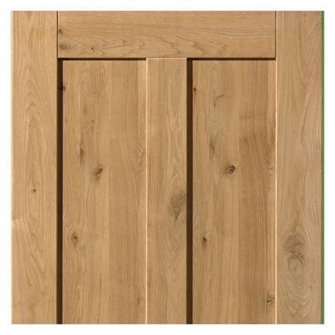 Rustic Oak Shaker 4 Panel Single Evokit Pocket Door Prefinished