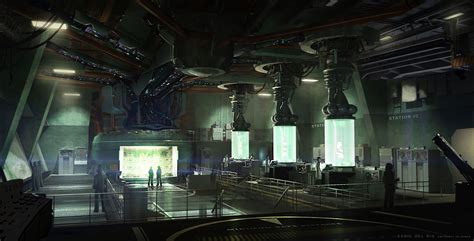 Eddie Del Rio Lab Concept Art World Concept Art Sci Fi Landscape