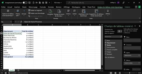 TUTO Excel Les Tableaux croisés dynamiques T C D sur Tuto