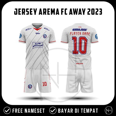 Jual Jersey Arema Away 2023 2024 Premium Terbaru Gratis Nama Dan Nomor