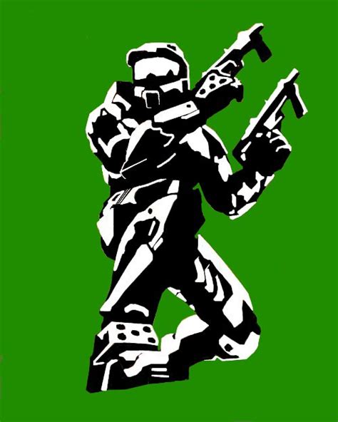 Halo stencil by Bind-o9 on DeviantArt