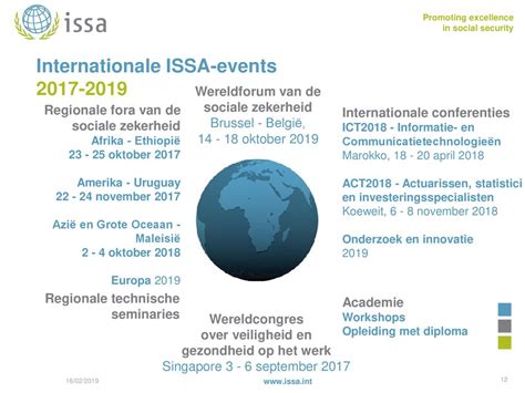 International Social Security Association Een Gemeenschap Een