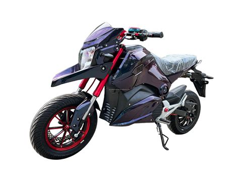 M3 72v Cool Model 80km H 3000w Long Range Battery Electric Motorcycle