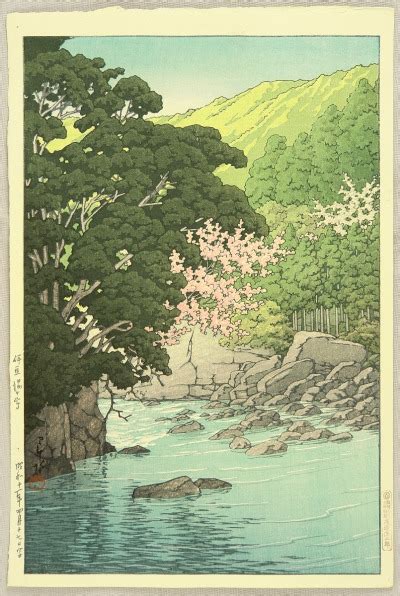 Kawase Hasui Yugashima In Ito 1936 Tumbex