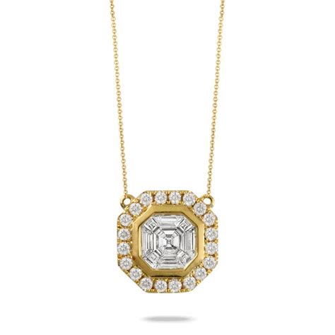 Necklaces Trice Jewelers Yellow Gold Pendants Diamond Pendant Sets