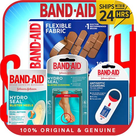 Band Aid Hydro Seal Bandages All Purpose Large Blister Cushions