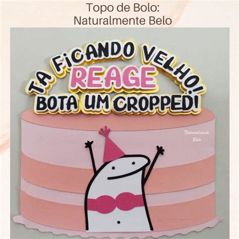 Topo De Bolo Flork Elo Produtos Especiais