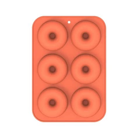 Oydwei Delicious Silicone Non Stick Diy Donut Mold For Baking Pastry Chocolate Cake And More