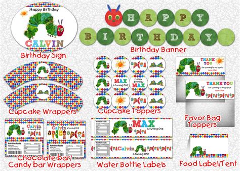 Very Hungry Caterpillar Party Printables Printable Word Searches