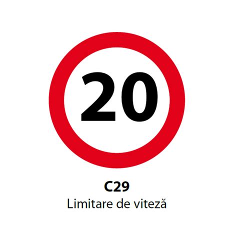 Limitare De Viteza Km Indicator Rutier Semn De Circulatie Dnc Trafic