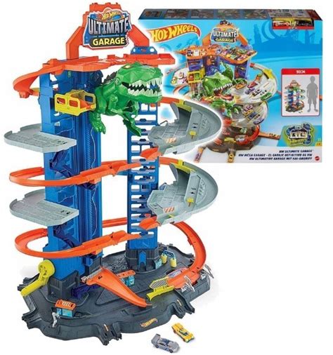 Ogromny Gara Hot Wheels City Mega Zestaw Aut P Ock Kup Teraz Na Allegro Lokalnie