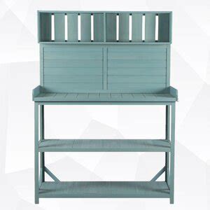 Arlmont Co Emmauel Fir Wood Potting Bench Wayfair