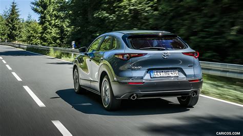 2020 Mazda CX 30 Color Polymetal Grey Rear Caricos