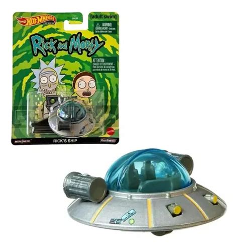 Hot Wheels 1 64 Série Premium Ricky Morty Nave Do Rick Frete grátis