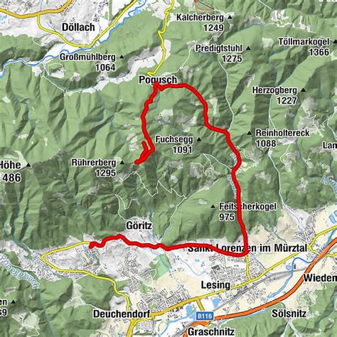 Pogusch Hochegg R Hrertor Kapfenberg Bergfex Wanderung Tour