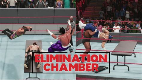 Wwe2k19 Universe Mode Elimination Chamber Ppv Ep 2 Youtube