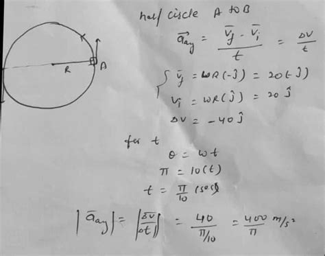 A Particle Is Moving On A Circular Path Of Radius M With A Constant