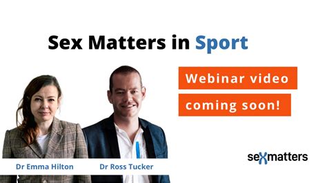 Sex Matters On Twitter Sexmatters In Sport Video Coming Soon Hear