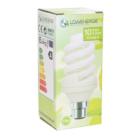 Energy Saving CFL LED Light Bulb Bayonet B22 B15 E14 E27 Spiral