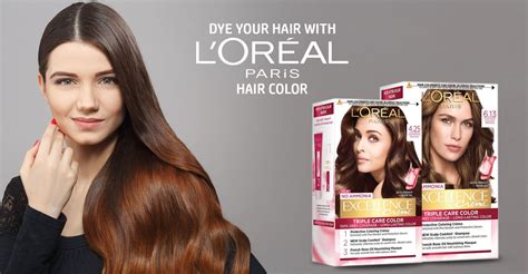 Dye Your Hair With L'oreal Paris Hair Color