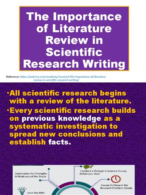 The Importance Of Literature Review In Scientific Research Pdf