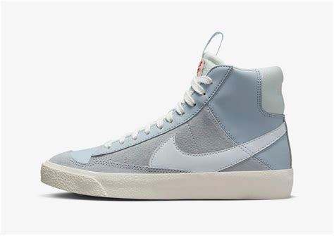 Nike SB Blazer Mid 77 Dance Blue Whisper Football Grey DQ6084 401