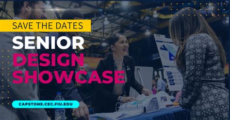 Save The Date CEC Fall 2023 Senior Design Project Showcase Knight