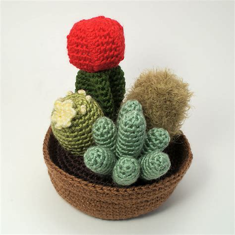 Ravelry Cactus Collection 1 Pattern By June Gilbank