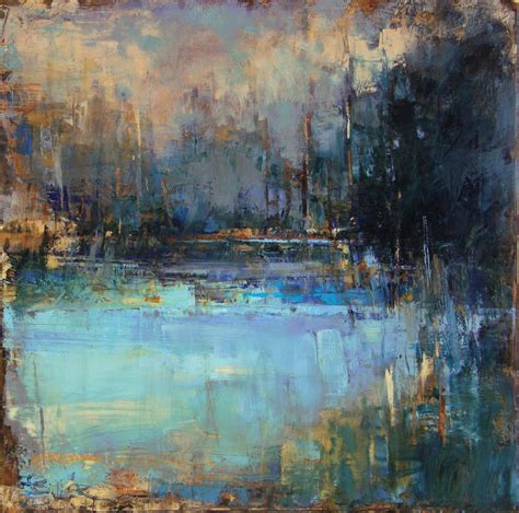 Painterly Landscape Escape Landscape Painting By Curt Butler