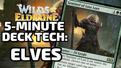 Elves A Wilds Of Eldraine Minute Deck Tech Mtg Arena Standard