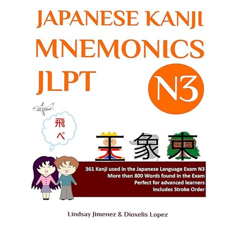 Buy JAPANESE KANJI MNEMONICS JLPT N3 361 Kanji Used In The Japanese