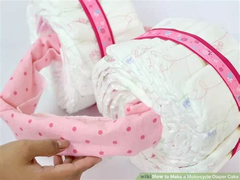 How To Make A Motorcycle Diaper Cake With Pictures G Teau De