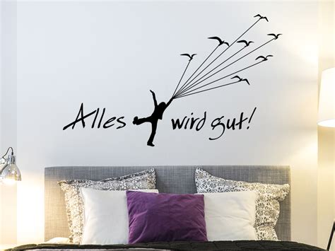 Wandtattoo Alles Wird Gut Bei Homesticker De