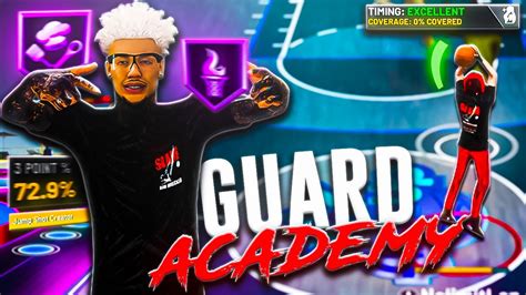 2K22 COMP GUARD ACADEMY BEST JUMPSHOT BEST SHOOTING BADGES NBA