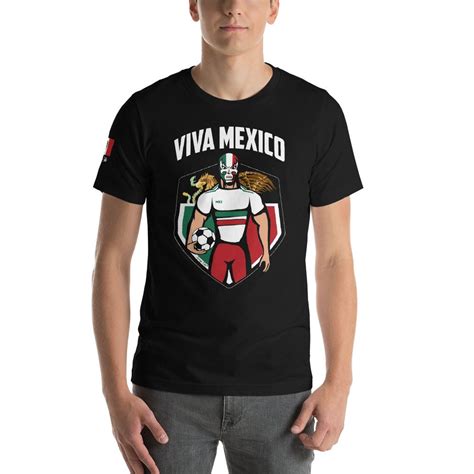 Viva Mexico T Shirt Unisex Black Color Savage Estilo